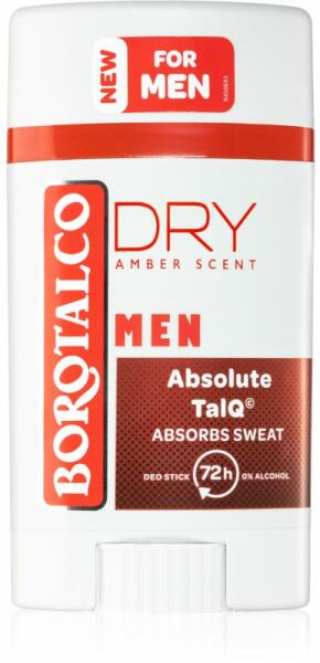 MEN Dry Amber scent 72h deo stick 40 ml