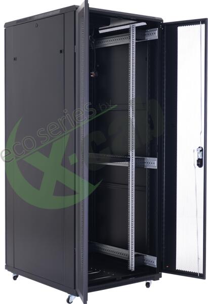 Eco series Cabinet metalic de podea 19, tip rack stand alone, 42U