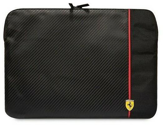 Ferrari Carbon& Smooth Sleeve 14" laptop tok fekete (FECS14AXBK) laptop  táska vásárlás, olcsó Ferrari Carbon& Smooth Sleeve 14" laptop tok fekete  (FECS14AXBK) notebook táska árak, akciók