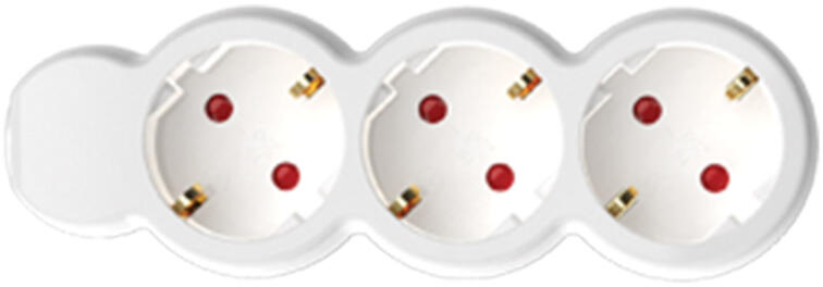 3 Plug 1,5 m (NV 3/WH)