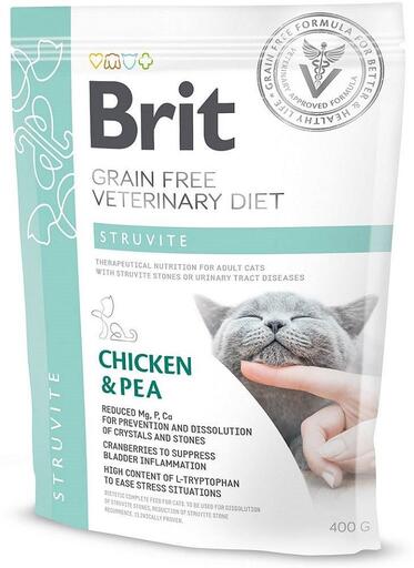 Grain Free Veterinary Diet Struvite chicken & pea 400 g