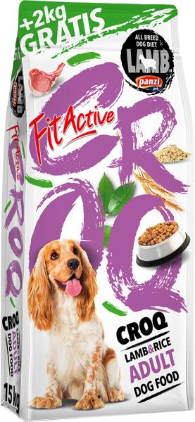 FitActive CROQ Premium Lamb & Rice 15 kg