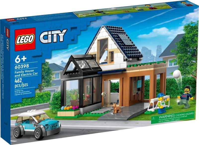 Vásárlás: LEGO® City - Családi ház és elektromos autó (60398) LEGO árak  összehasonlítása, City Családi ház és elektromos autó 60398 boltok