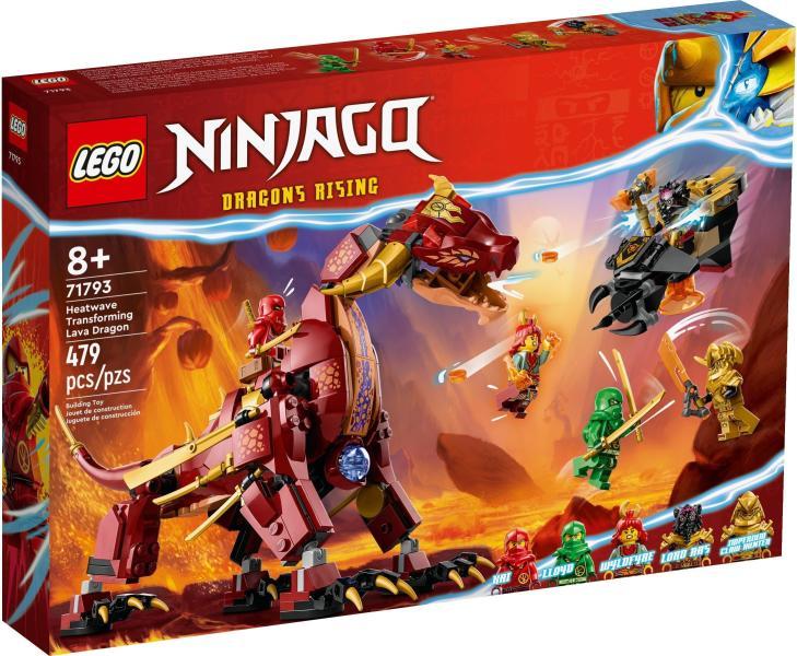 Vásárlás: LEGO® NINJAGO® - Hőhullám átalakítható lávasárkány (71793) LEGO  árak összehasonlítása, NINJAGO Hőhullám átalakítható lávasárkány 71793  boltok
