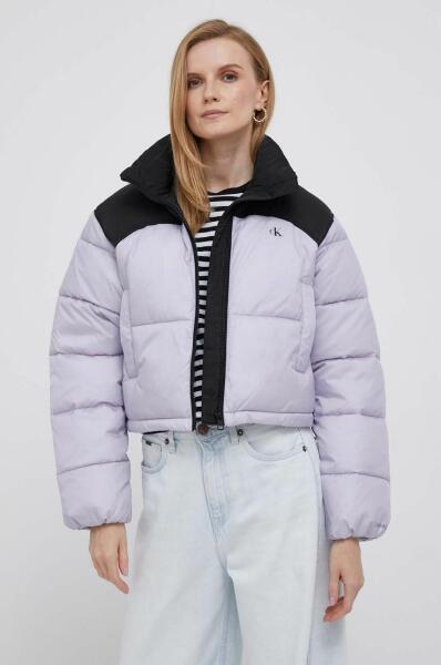 Vásárlás: Calvin Klein Jeans rövid kabát női, rózsaszín, téli - lila M Női  dzseki árak összehasonlítása, rövid kabát női rózsaszín téli lila M boltok