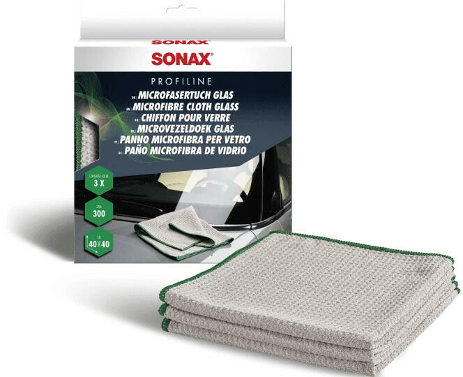 Vásárlás: SONAX Mikroszálas üvegtisztító kendő készlet (3 db - 40x40 cm)  Autóápolás árak összehasonlítása, Mikroszálas üvegtisztító kendő készlet 3  db 40 x 40 cm boltok