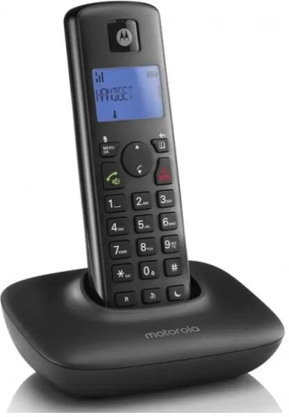 Vásárlás: Motorola Fekete T401 Hordozható vezetékes Dect telefon (123816)  (123816) Telefonkészülék árak összehasonlítása, Fekete T 401 Hordozható  vezetékes Dect telefon 123816 123816 boltok