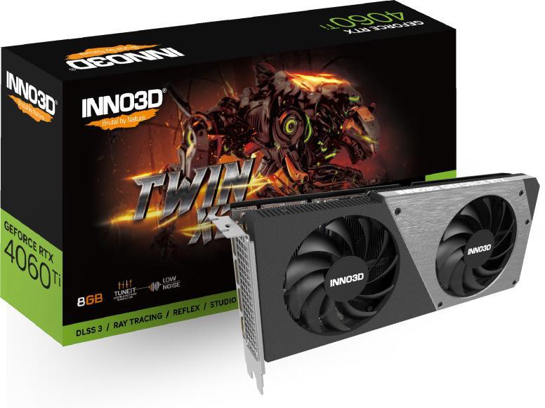 GeForce RTX 4060 Ti 8GB TWIN X2 (N406T2-08D6-171153N)