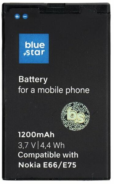 Bluestar Akkumulátor BlueStar Nokia E66/E75/C5-03/3120 Classic BL-4U  1200mAh Li-Ion vásárlás, olcsó Mobiltelefon akkumulátor árak, akciók