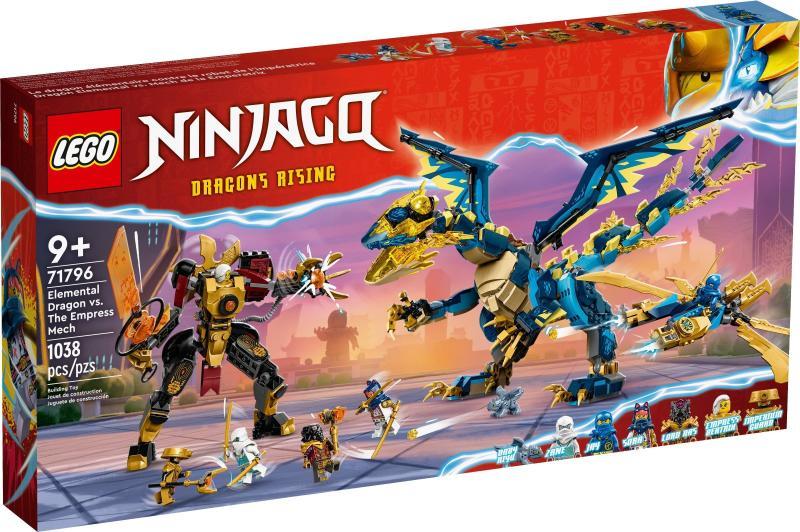 Vásárlás: LEGO® NINJAGO® - Elemi sárkányok vs A császárnő robotja (71796)  LEGO árak összehasonlítása, NINJAGO Elemi sárkányok vs A császárnő robotja  71796 boltok