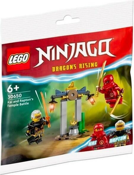 NINJAGO® - Kai és Rapton templomi csatája (30650)