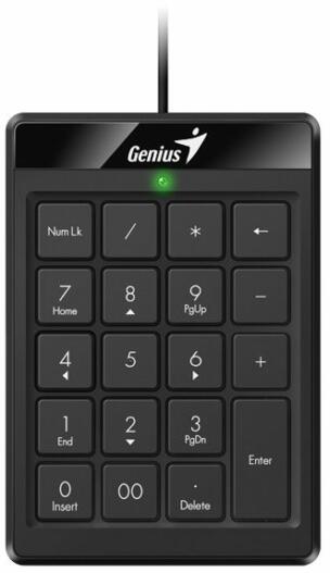Vásárlás: Genius Billentyűzet - Numpad 110 Slim (Vezetékes, USB, vékony, numerikus  billentyűzet, fekete) (31300016400) - nyomtassingyen Egyéb notebook  kiegészítő árak összehasonlítása, Billentyűzet Numpad 110 Slim Vezetékes USB  vékony numerikus ...