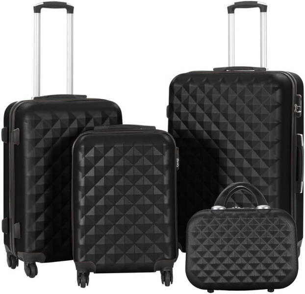 Vásárlás: Timeless Tools Utazóbőrönd szett kozmetikai táskával, több  színben-fekete (HOP1001471-4) Bőrönd árak összehasonlítása, Utazóbőrönd  szett kozmetikai táskával több színben fekete HOP 1001471 4 boltok
