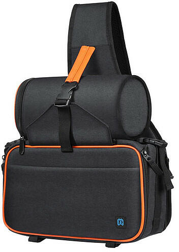 Shoulder Backpack with Removable Lens Bag PU5014B