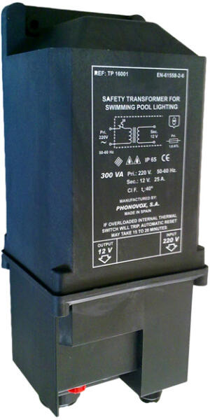 Transzformátor 230/12 V 300 W REF 836