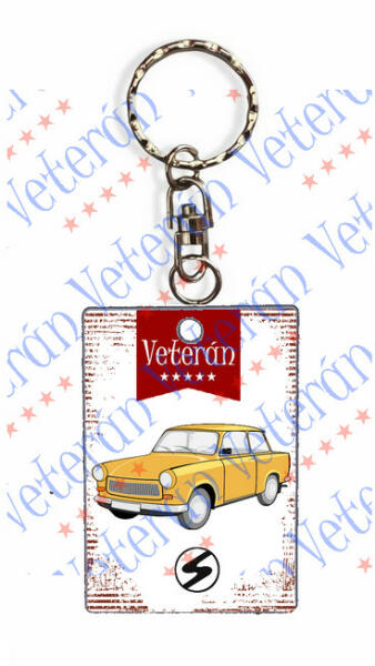 Vásárlás: Veterán autós kulcstartó - Trabant 601 sárga (681268) Kulcstartó  árak összehasonlítása, Veterán autós kulcstartó Trabant 601 sárga 681268  boltok