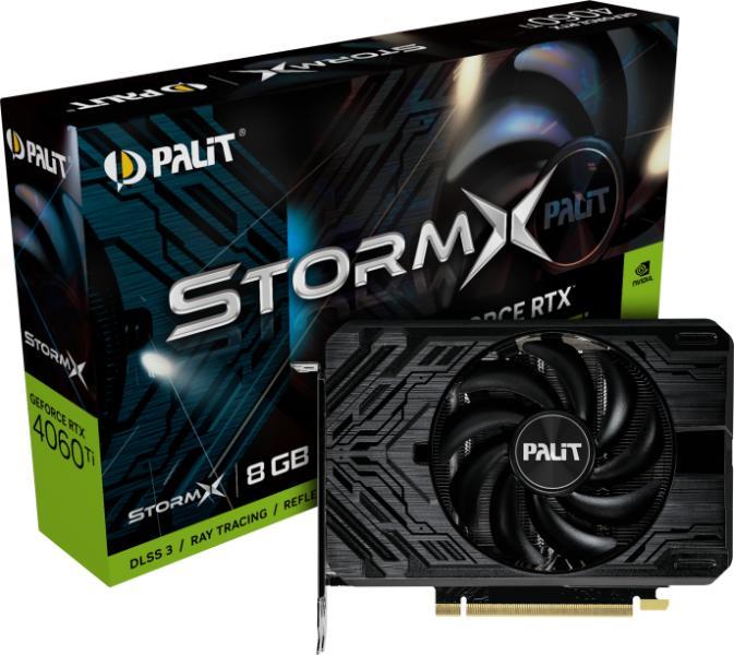 Palit GeForce RTX 4060 Ti StormX 8GB (NE6406T019P1-1060F) Placa