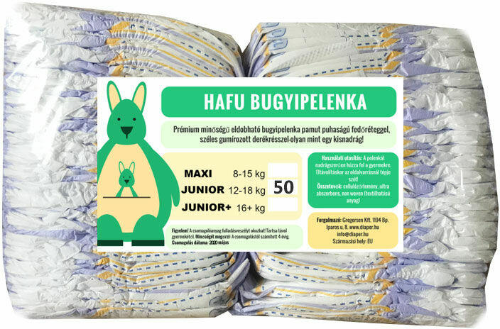 Vásárlás: HAFU Bugyipelenka 5 Junior 12-18 kg 50 db Pelenka árak  összehasonlítása, Bugyipelenka 5 Junior 12 18 kg 50 db boltok