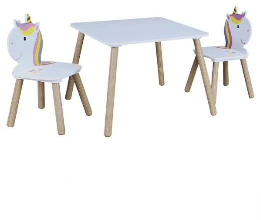 Vásárlás: Home Deco Factory Unikornis gyerek asztal székkel Gyerekasztal  árak összehasonlítása, Unikornisgyerekasztalszékkel boltok