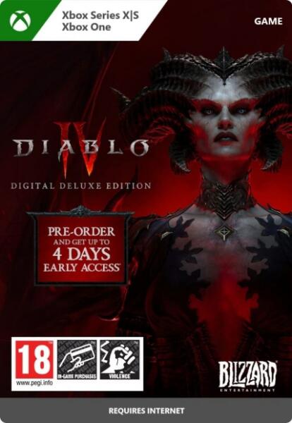 Vásárlás: Blizzard Entertainment Diablo IV [Digital Deluxe Edition] (Xbox  One) Xbox One játék árak összehasonlítása, Diablo IV Digital Deluxe Edition Xbox  One boltok