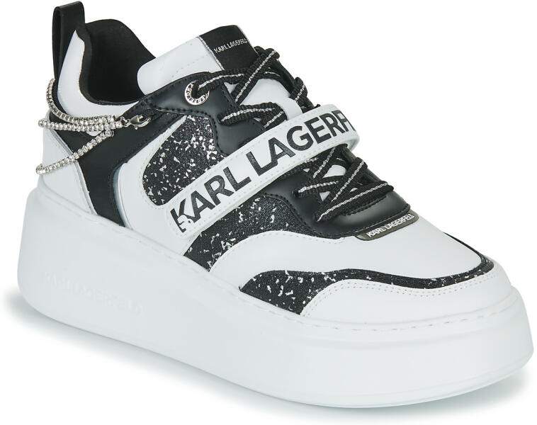 Karl Lagerfeld Pantofi sport Casual Femei ANAKAPRI Krystal Strap Lo Lace Karl  Lagerfeld Alb 38 (Încălţăminte sport) - Preturi
