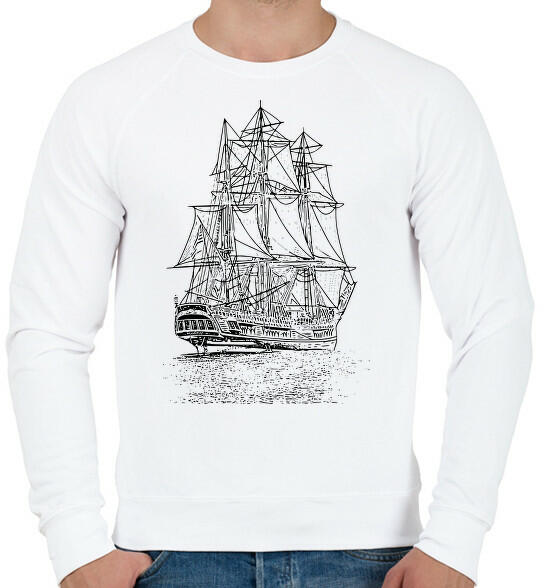 Vásárlás: printfashion Vitorlás Hajó - Férfi pulóver - Fehér Férfi pulóver  árak összehasonlítása, Vitorlás Hajó Férfi pulóver Fehér boltok