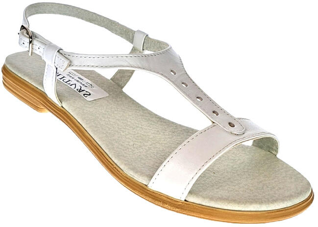 MITVAS Sandale dama din piele naturala, culoare alb, S16APERF - ciucaleti (Sandale  dama) - Preturi