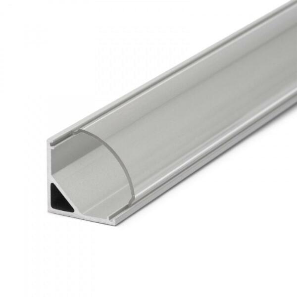 Vásárlás: Clearled Led Sín Aluminium Profil 45fok átlátszó 1fm (cl67631a)  LED rendszer tartozék árak összehasonlítása, Led Sín Aluminium Profil 45 fok  átlátszó 1 fm cl 67631 a boltok