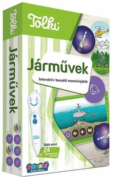 Interaktív beszélő memóriajáték - Járművek szett (22543)