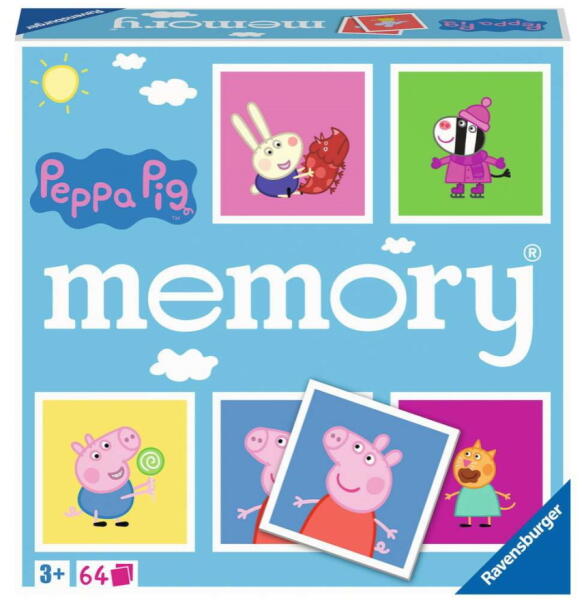 Vásárlás: Ravensburger Peppa malac memóriajáték (20886) Memóriajáték árak  összehasonlítása, Peppa malac memóriajáték 20886 boltok