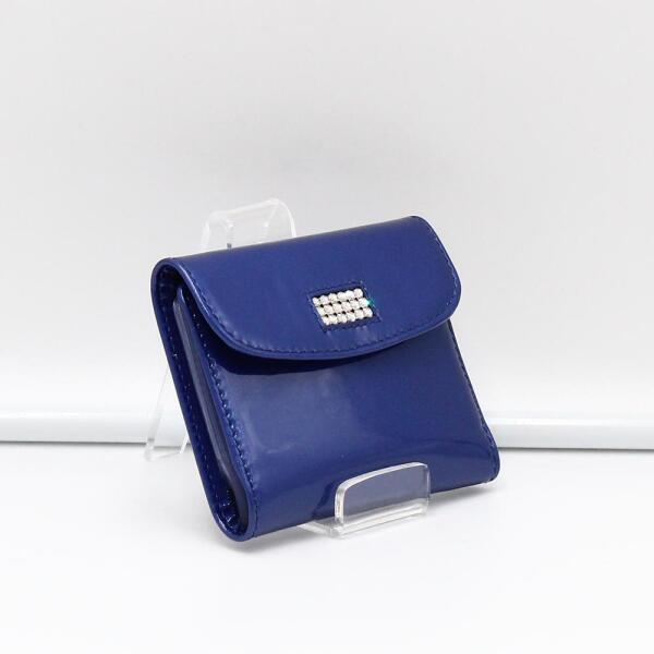 Vásárlás: Lewitzky kék lakk swarovski köves női bőr kártyatartó Kulcstartó  árak összehasonlítása, kéklakkswarovskikövesnőibőrkártyatartó boltok