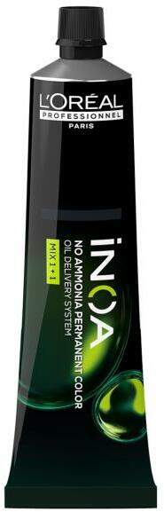 L'Oréal Vopsea de păr fără amoniac - L'Oreal Professionnel Inoa No Ammonia  Permanent Color Mix 1+1 6.46 (Vopsea de par) - Preturi