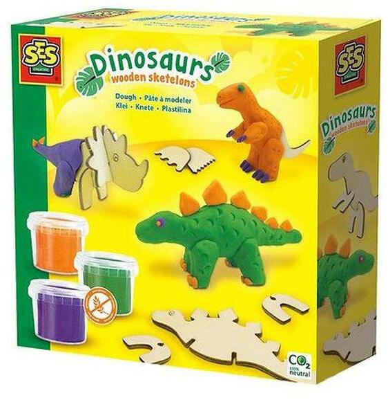 Dinoszauruszos gyurmajáték