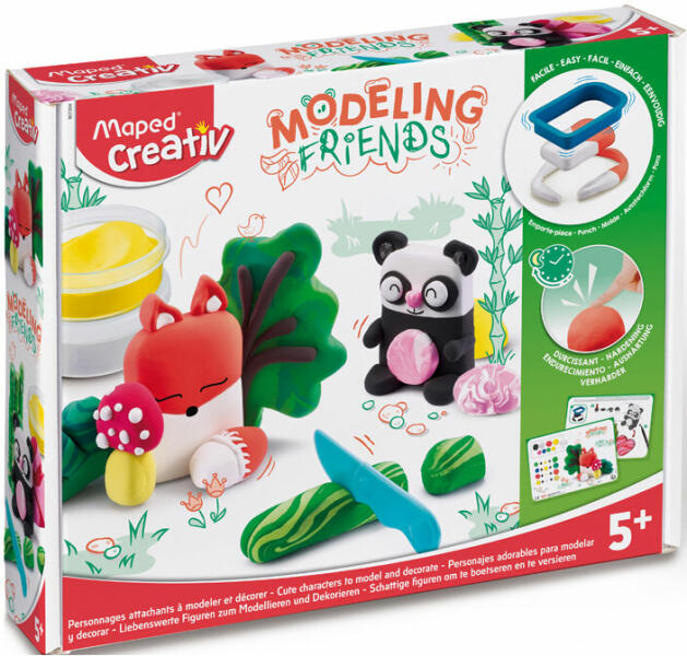 Creativ Modeling Friends Cute cukiság modellező gyurma készlet (IMAC907204)