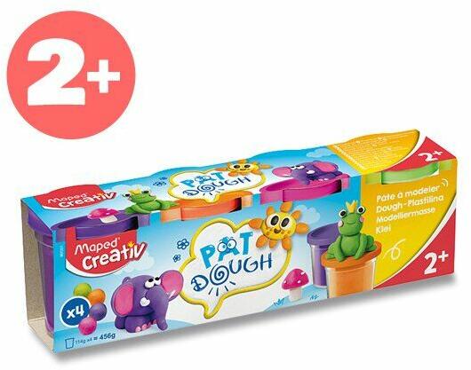 Creativ Pat Dough Fancy gyurmakészlet 4x114 g (IMAC907201)
