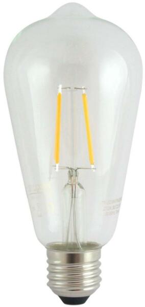LED Izzó FILAMENT VINTAGE ST64 E27/4W/230V 2700K BC0462 (BC0462)