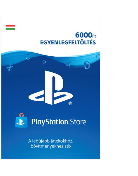 Vásárlás: Sony PlayStation Store Ajándékkártya 6000 Ft (PS Store Card - HU)  PS4 (PS719456896) Játék előfizetés, feltöltőkártya árak összehasonlítása,  PlayStation Store Ajándékkártya 6000 Ft PS Store Card HU PS 4 PS 719456896  boltok