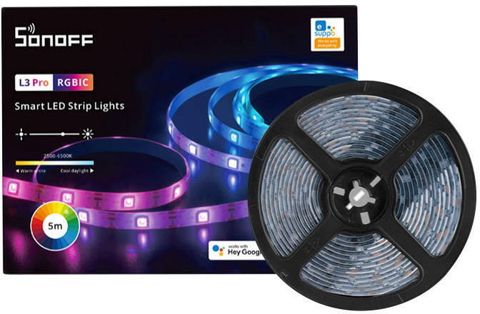 Vásárlás: SONOFF Smart Led Light Strip L3 Pro 5m (L3-5M-P) LED szalag árak  összehasonlítása, Smart Led Light Strip L 3 Pro 5 m L 3 5 M P boltok