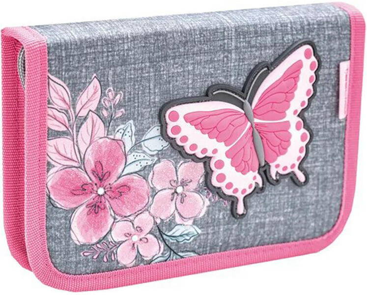 Vásárlás: Belmil szürke-rózsaszín pillangós lány tolltartó (335-74-Elegant)  Tolltartó árak összehasonlítása, szürke rózsaszín pillangós lány tolltartó  335 74 Elegant boltok