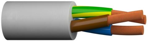 Prysmian Cablu cupru flexibil MYYM 5x6 (H03VV-F, H05VV-F) (MYYM56