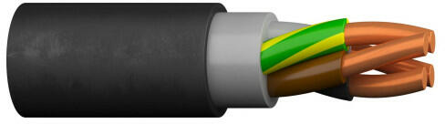 Prysmian Cablu cupru rigid halogen-free N2XH 5x6 (N2XH56) (Cablu si fir  electric) - Preturi