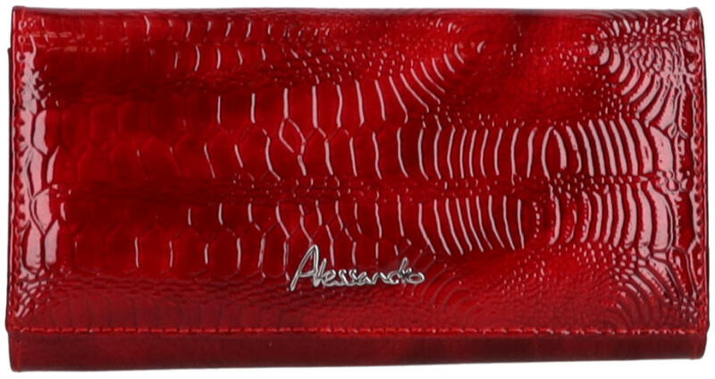 Vásárlás: Alessandro 68-69 piros hátul kártyatartós lakk bőr női pénztárca  Pénztárca árak összehasonlítása, 68 69 piros hátul kártyatartós lakk bőr  női pénztárca boltok