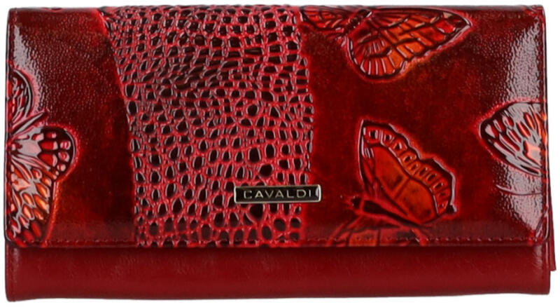 Vásárlás: Cavaldi PN22-BCF/3887 piros pillangós bőr női pénztárca Pénztárca  árak összehasonlítása, PN 22 BCF 3887 piros pillangós bőr női pénztárca  boltok