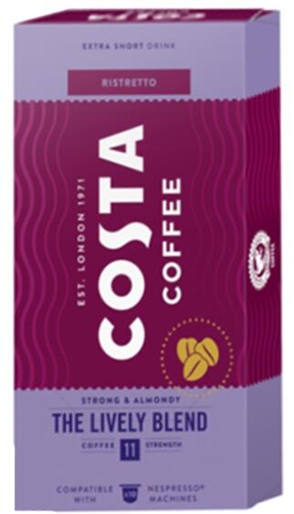 Vásárlás: Costa The Lively Blend Nespresso (10) Kávégép kapszula, kávépárna  árak összehasonlítása, The Lively Blend Nespresso 10 boltok