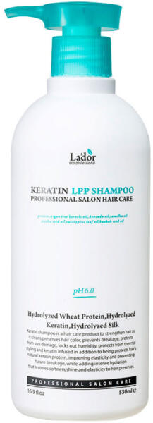 Keratin LPP sampon táplált és fényes hatásért 530 ml