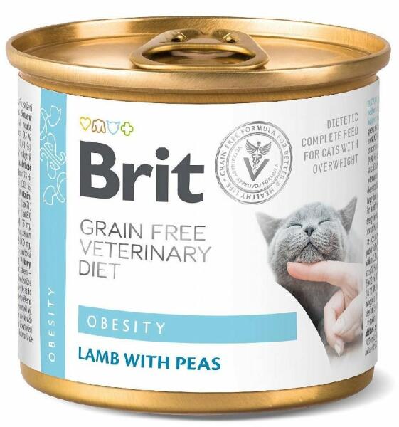 Grain Free Veterinary Diet Obesity lamb & pea 200 g