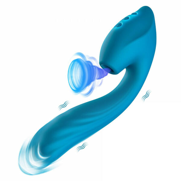 Vízálló G-pont vibrátor és csiklóizgató (6959633101209)