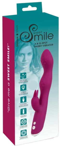 Vásárlás: Sweet Smile A & G-spot Rabbit Vibrator Vibrátor árak  összehasonlítása, A G spot Rabbit Vibrator boltok