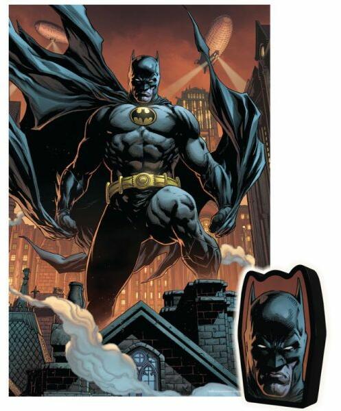 Batman 3D hatású puzzle fém dobozban 300 db-os (35590)