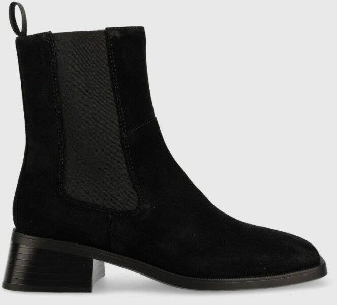Vásárlás: Vagabond Shoemakers magasszárú cipő velúrból Blanca fekete, női,  magassarkú - fekete Női 39 Női bokacsizma árak összehasonlítása, magasszárú  cipő velúrból Blanca fekete női magassarkú fekete Női 39 boltok